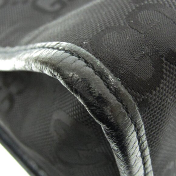 GUCCI Black Leather Shoulder Bag - Picture 5 of 16